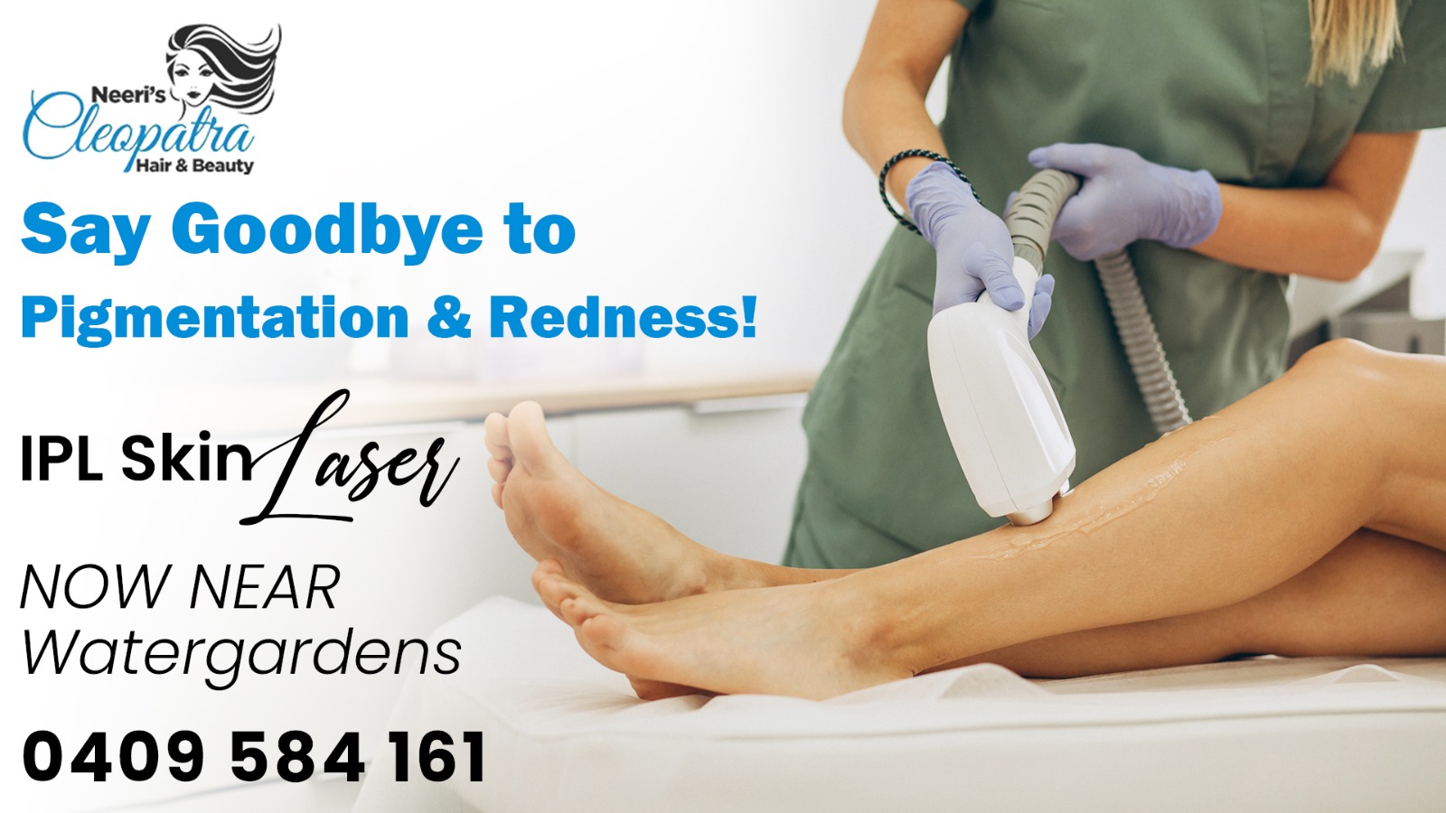 Say Goodbye to Pigmentation & Redness – IPL Skin Laser Now Available Near Watergardens