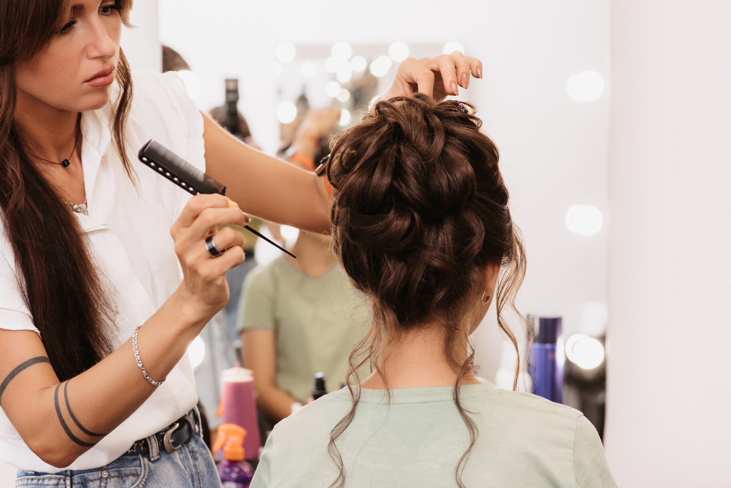 Hair styling watergardens